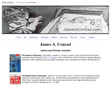 Tablet Screenshot of jamesaconrad.com